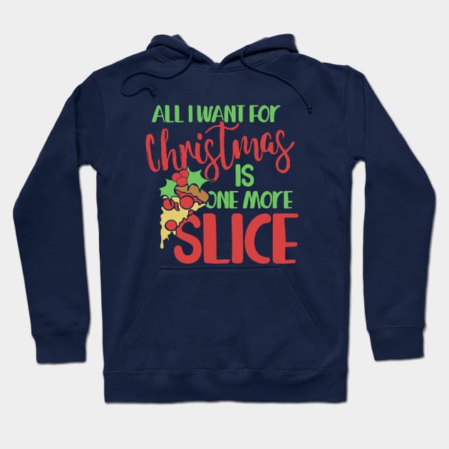 Pizza Christmas humor Hoodie by bubbsnugg